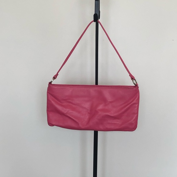 Pink Leather Express Handbag - Picture 2 of 8